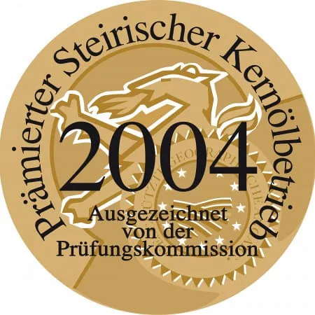 Prämierter Steirischer Kernölbetrieb 2005