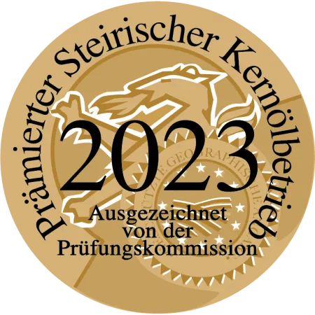 Prämierter Steirischer Kernölbetrieb 2023